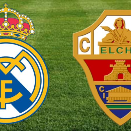 Apostas Real Madrid vs Elche La Liga 23/01/22