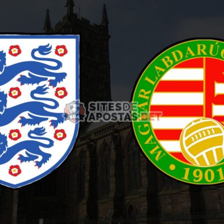 Apostas Inglaterra vs Hungria Nations League 14/06/22