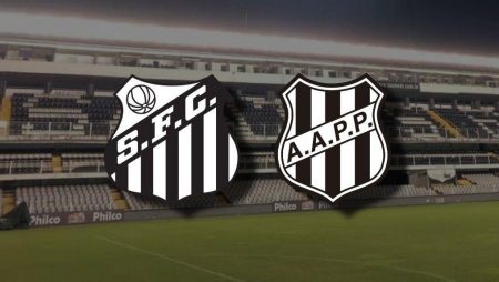 Apostas Santos vs Ponte Preta Paulistão 30/07/20