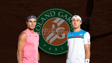 Apostas Rafael Nadal x Casper Ruud Final Roland Garros 05/06/22
