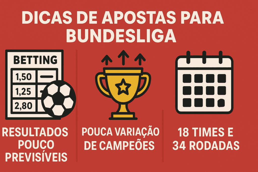 Dicas de apostas no vencedor da Bundesliga 2026