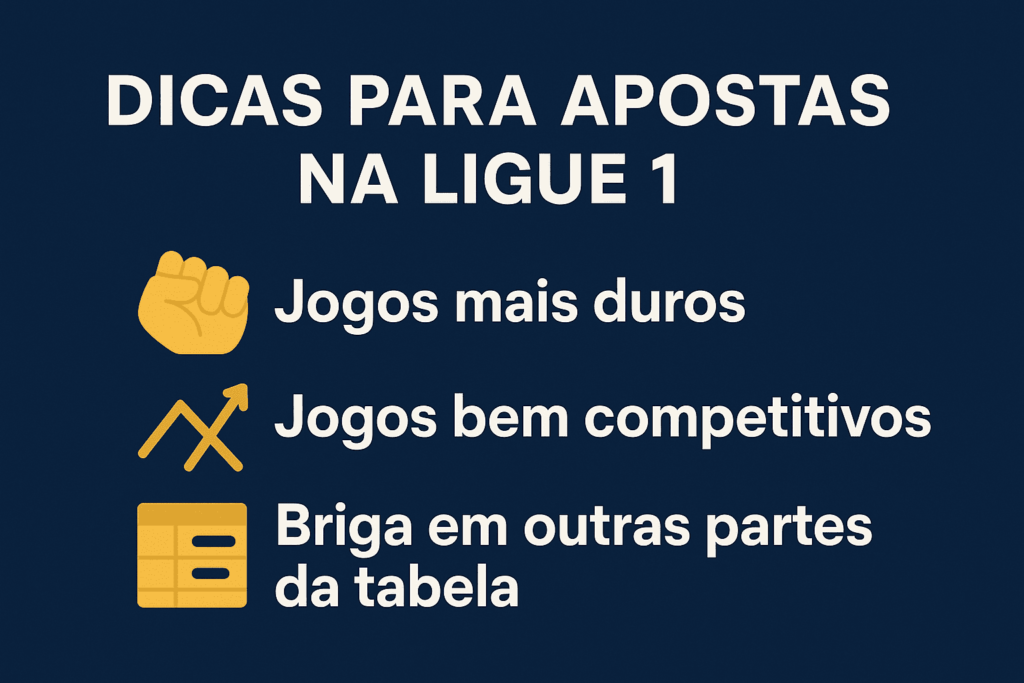 Dicas de apostas vencedor Ligue 1