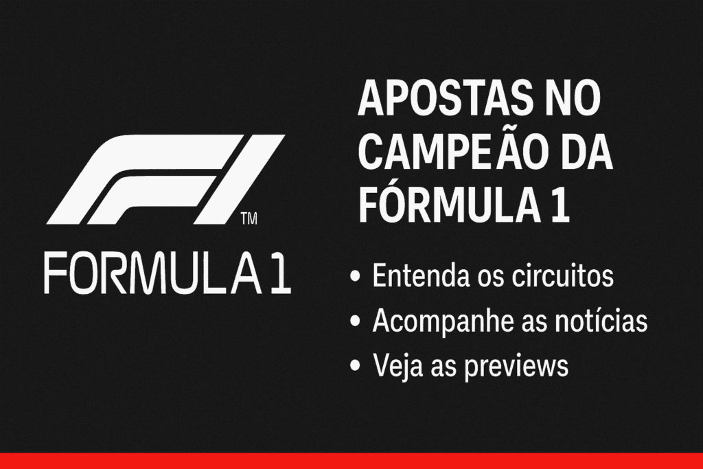 Apostas Vencedor Campeonato Mundial de Fórmula 1 2025