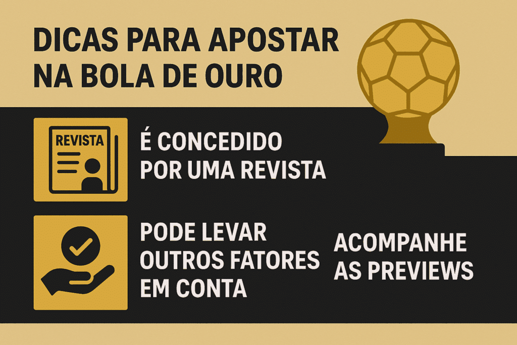 Dicas de Apostas Vencedor Bola de Ouro