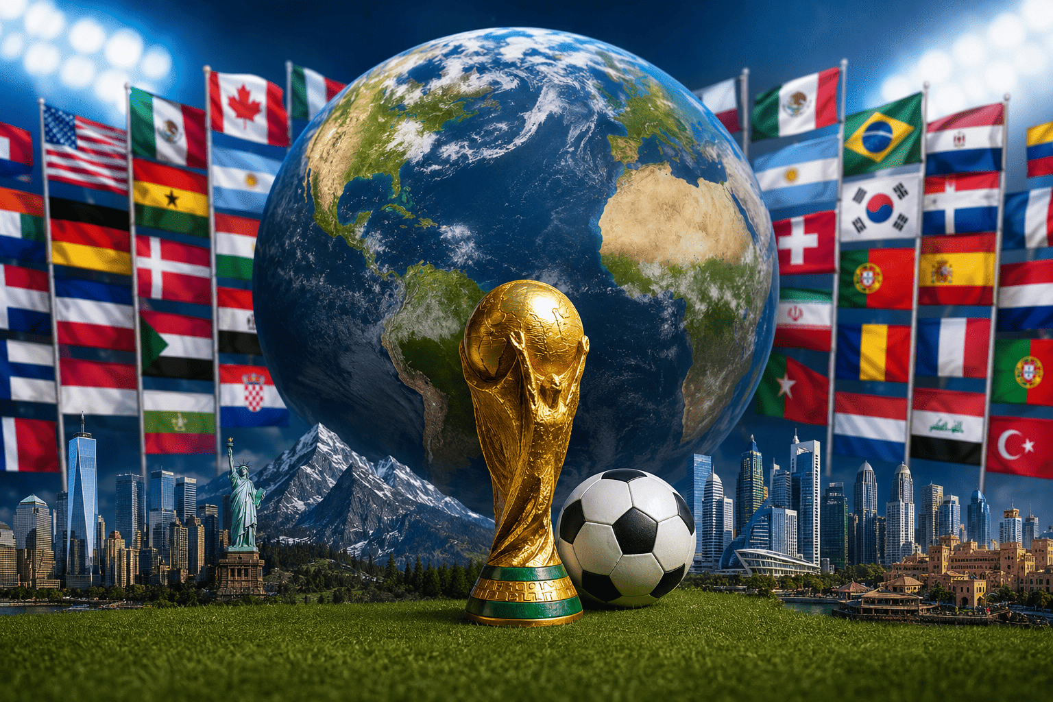 Do mais rico ao mais pobre: IDH e PIB das seleções da Copa do Mundo de 2026