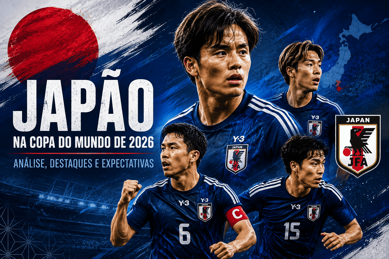 Como o Japão chega para a Copa do Mundo de 2026: elenco, destaques e chances