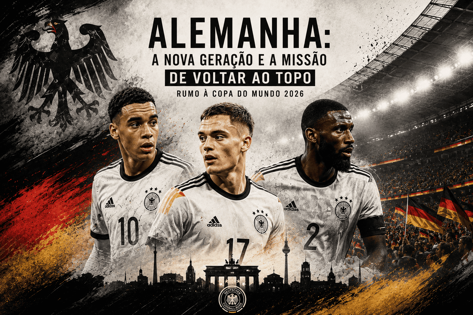Como a Alemanha chega para a Copa do Mundo de 2026: elenco, destaques e chances
