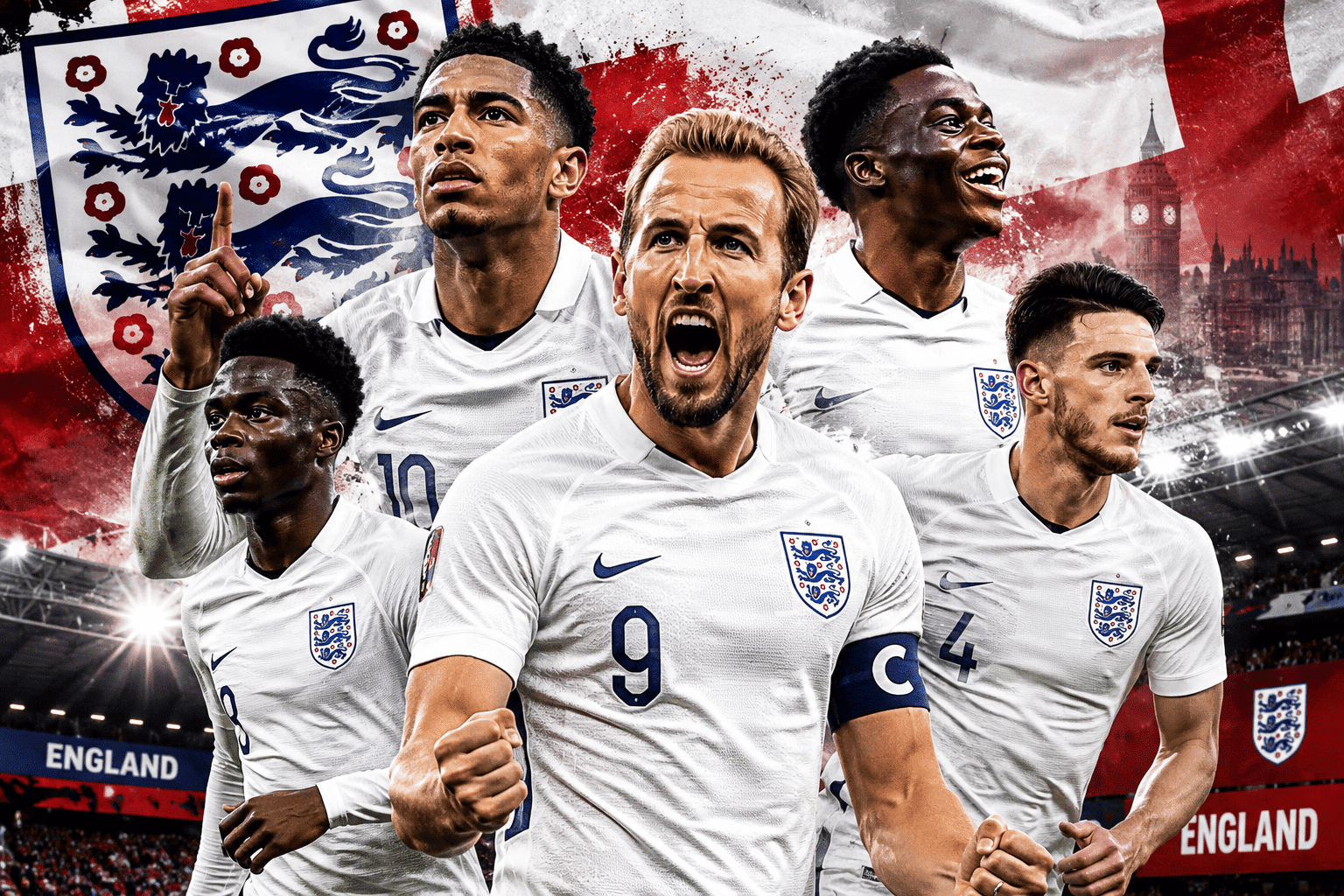 Como a Inglaterra chega para a Copa do Mundo de 2026: elenco, destaques e chances