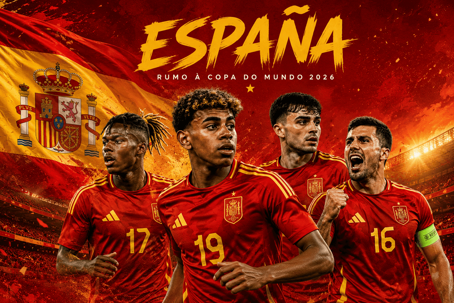 Como a Espanha chega para a Copa do Mundo de 2026: elenco, destaques e chances