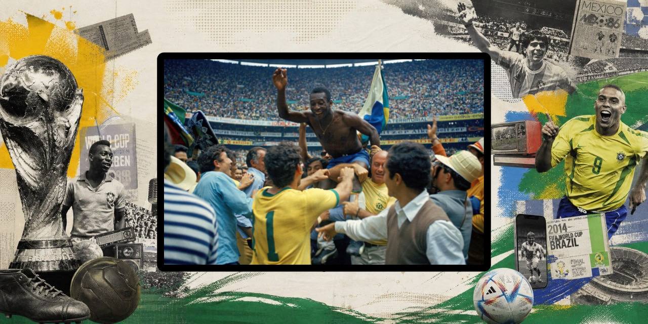 Foto de Pelé em 1970
