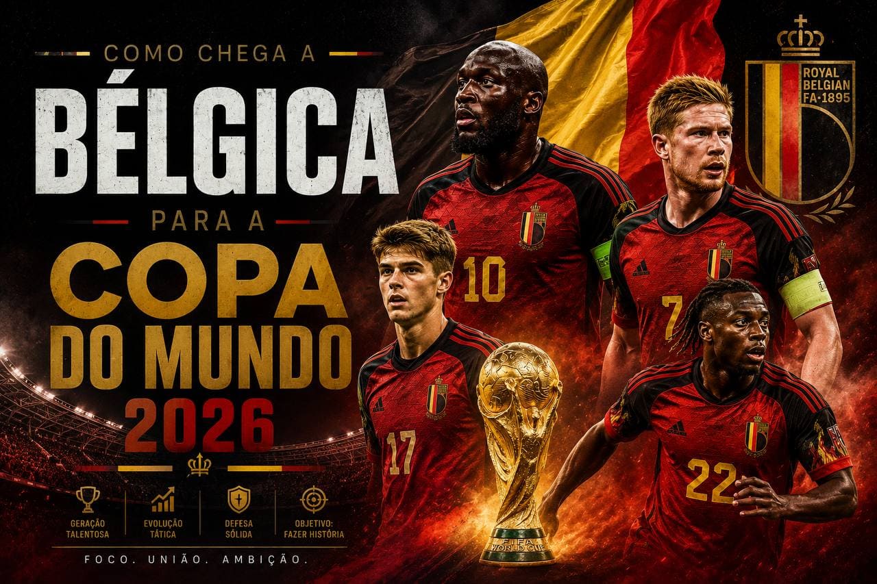 Como a Bélgica chega para a Copa do Mundo de 2026: elenco, destaques e chances
