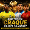 Quem será o craque da Copa do Mundo? Veja nossa lista de apostas!