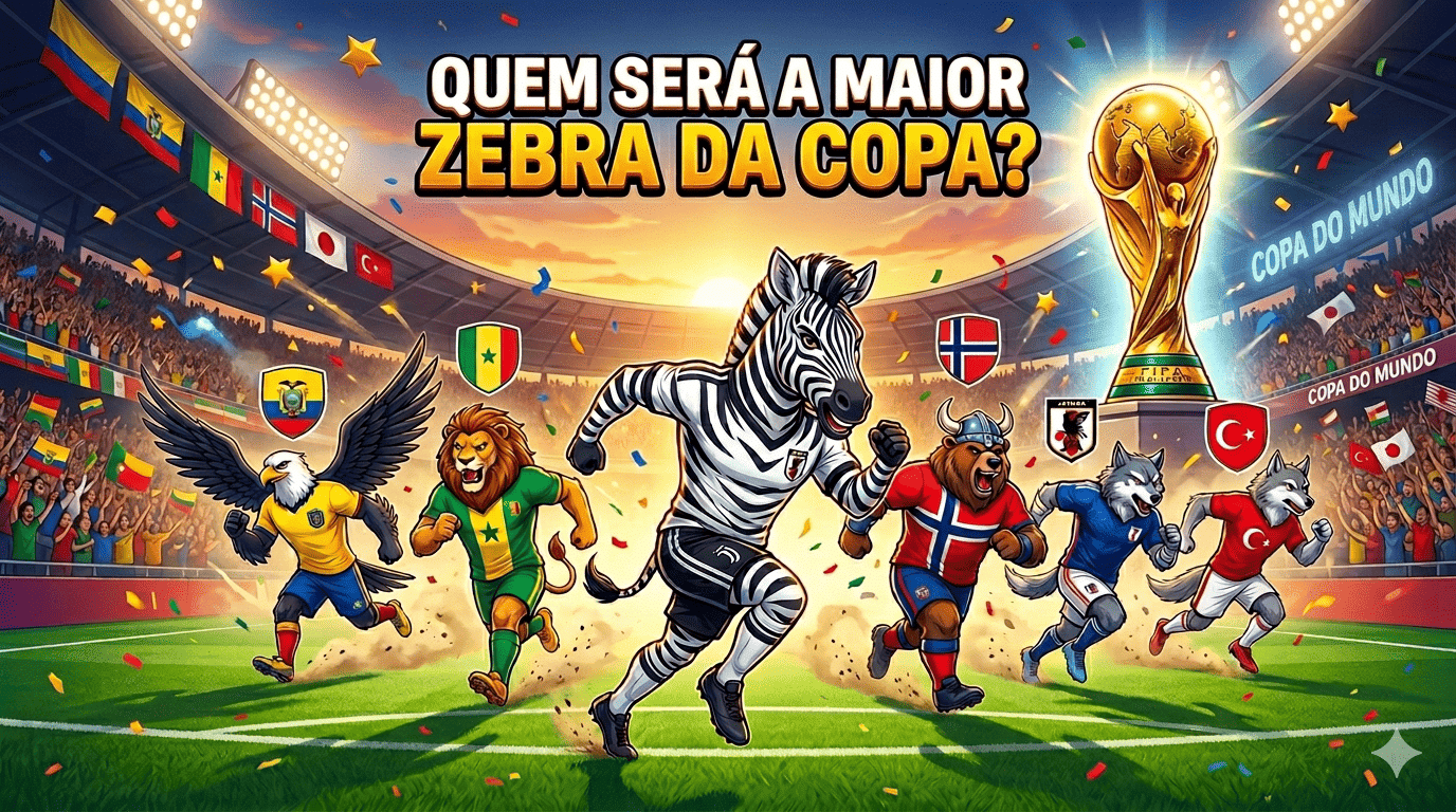 Quem vai ser a “zebra” da Copa do Mundo de 2026?